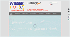 Desktop Screenshot of fotowieser.it